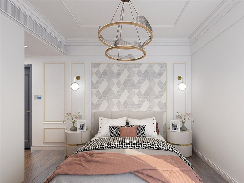 101㎡舊房翻新改造 西安藍光公園華府 全屋法式風格設計裝修