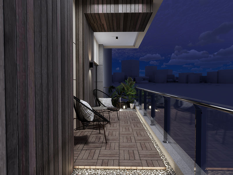 6平陽臺(tái)裝修 鄭州市鴻盛新城美式鄉(xiāng)村風(fēng)格 室內(nèi)局部裝修效果圖