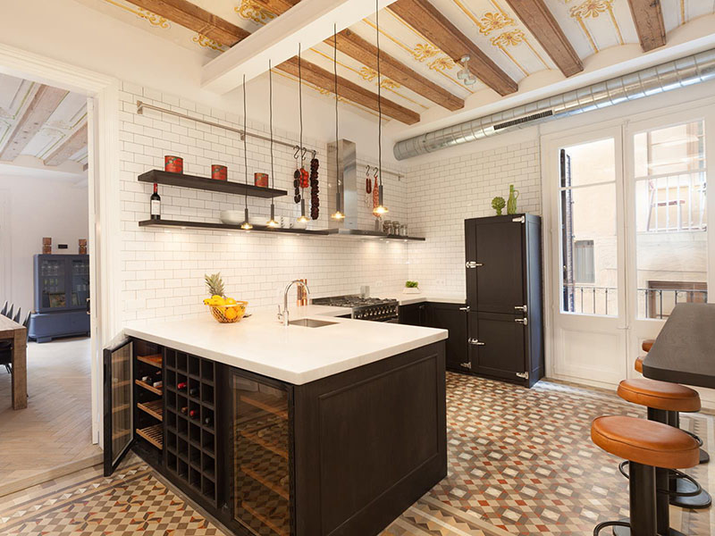 濟南魯能領秀城新古典兒童房全屋裝修 92平小三居復古時尚裝修