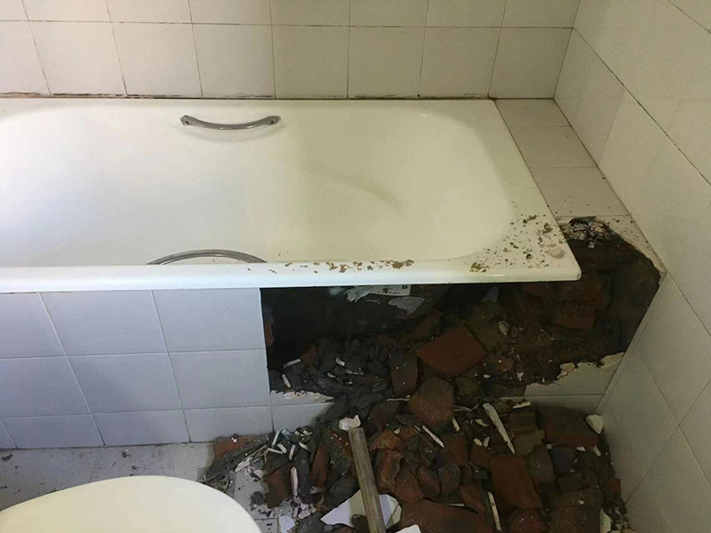 二手房?jī)H裝修衛(wèi)生間怎么施工？北京90年代舊房子改造實(shí)例(圖3)