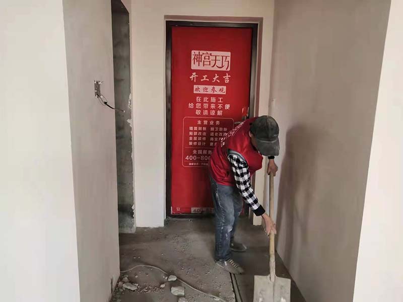 家里過道墻壁翻新一般都找誰？專業(yè)師傅都是這樣翻新舊墻面的(圖4)