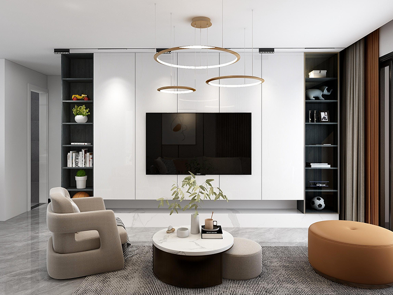 深圳二手房電視墻裝修如何選公司(圖3) 深圳二手房電視墻裝修如何選公司(圖3)