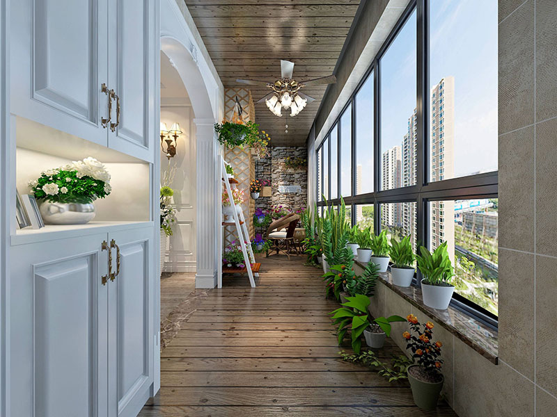 深圳二手房陽臺(tái)裝修，怎么才實(shí)用又好看