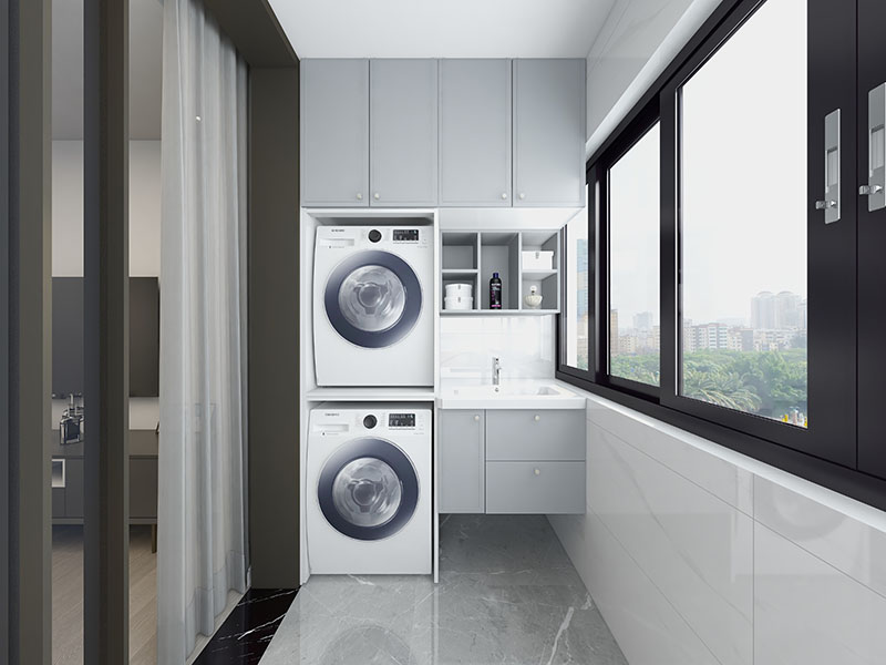 南京二手房陽臺裝修，怎么才實用又好看(圖1)