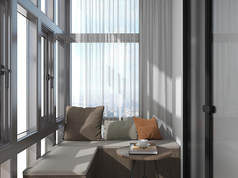 你試過陽臺(tái)改造成書房嗎？裝修效果格外的好，不信來瞧！(圖1)