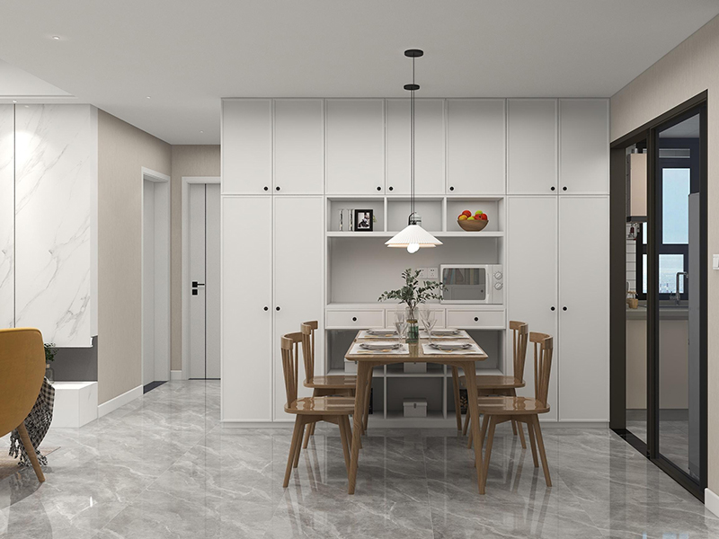 常州港龍新港城 新房玄關設計 熱水器安裝全包 現代混搭風格裝修