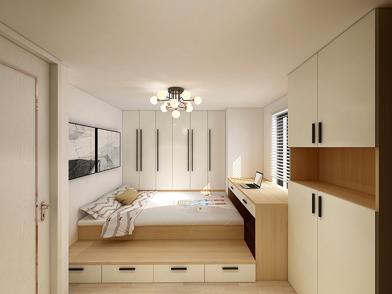 180平小戶型復(fù)式樓裝修設(shè)計(jì)怎么做，原來緊湊型也是種“高級感”(圖4)