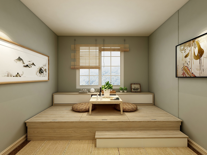 北京韓式田園舊房屋翻新案例_北京95平米房子裝修設計方案