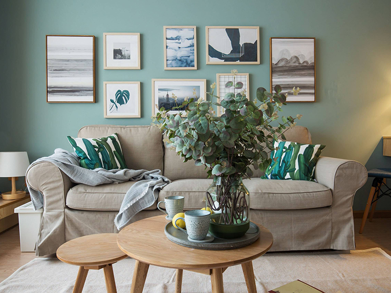 長沙現(xiàn)代簡約二手房翻新案例_長沙90平米房子裝修設(shè)計方案