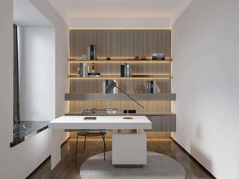 誰(shuí)說(shuō)書房只能閱讀寫作了？這樣的書房裝修風(fēng)格您見過(guò)嗎？(圖3)