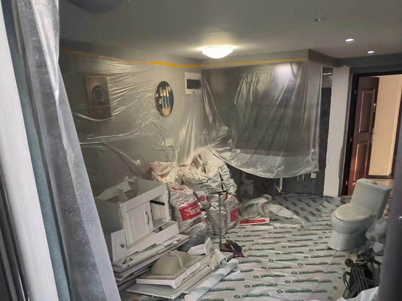 客廳墻面裝修為什么不建議貼墻磚？(圖2)