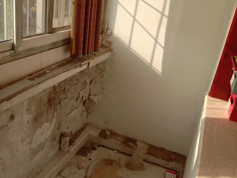 陽(yáng)臺(tái)墻面沒(méi)貼磚怎么補(bǔ)救(圖2)