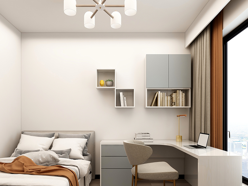 二手房的兒童房怎么裝修才好看？小戶型臥室裝飾設計細節(jié)(圖2)