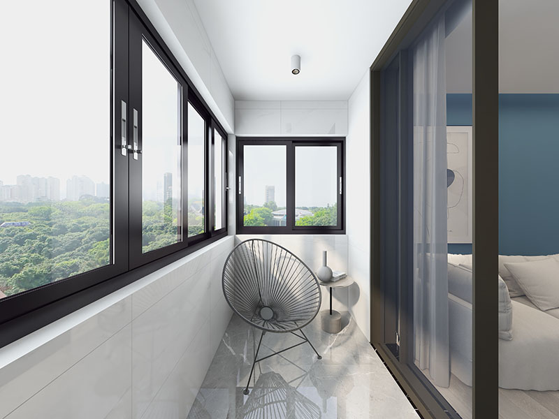 長沙二手房陽臺裝修，怎么才實用又好看(圖3)