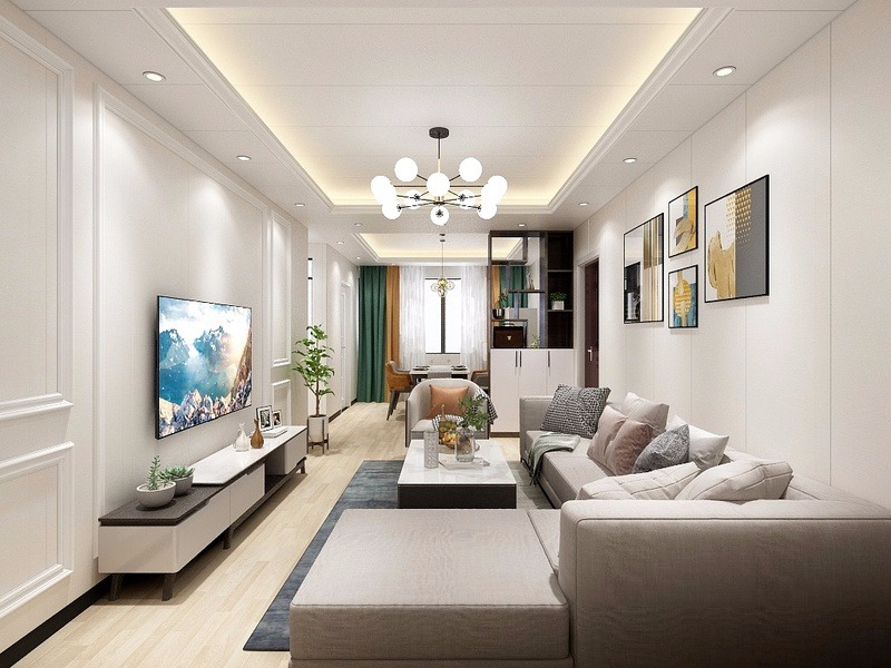 杭州二手房電視墻裝修如何選公司(圖1) 杭州二手房電視墻裝修如何選公司(圖1)